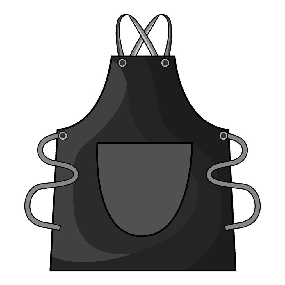 illustration of Barber Apron vector