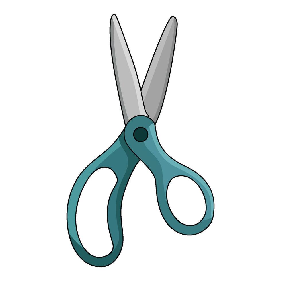 illustration of scissors vector