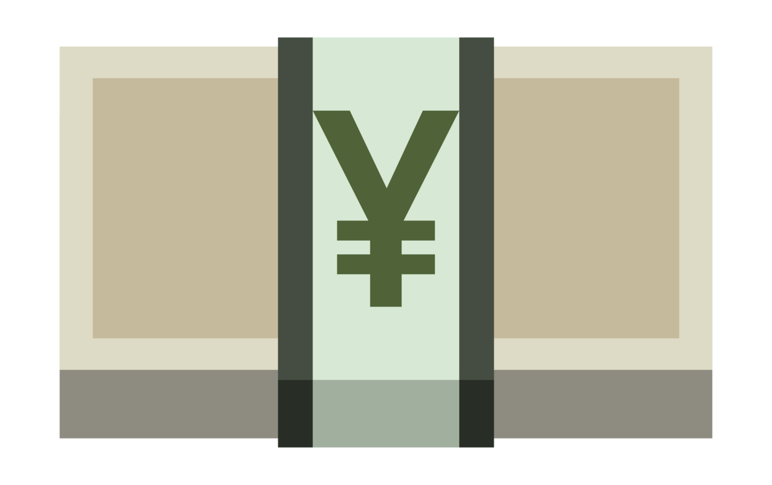 Yen symbol icon, business finance symbol, currency exchange illustration png