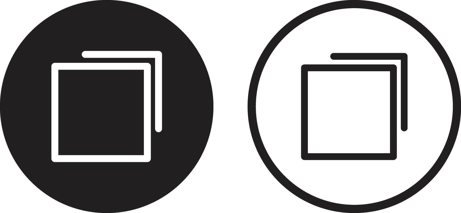 New tab icon set in two styles isolated on white background . New tab button icon vector