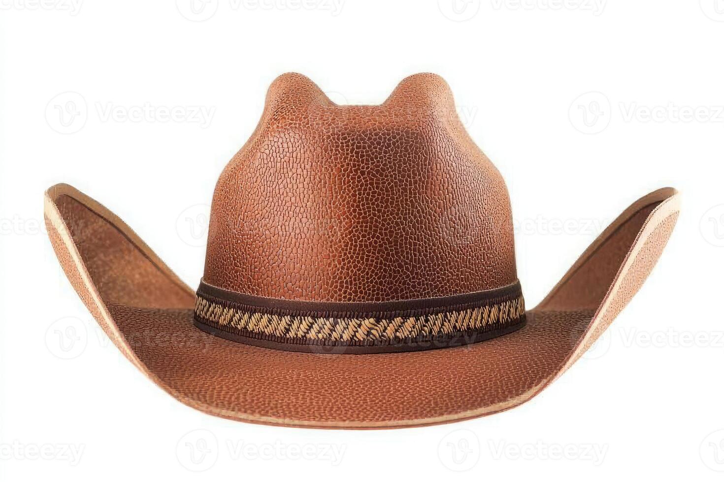 Brown Cowboy Hat Western Fashion Accessory Rodeo Headwear Sun Protection photo