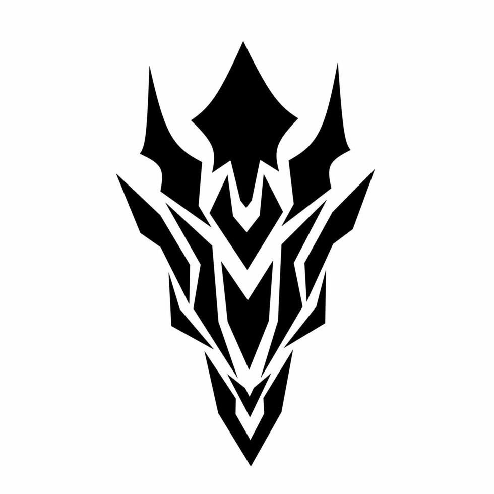 illustration graphic tribal art design abstract sci fi elements vector