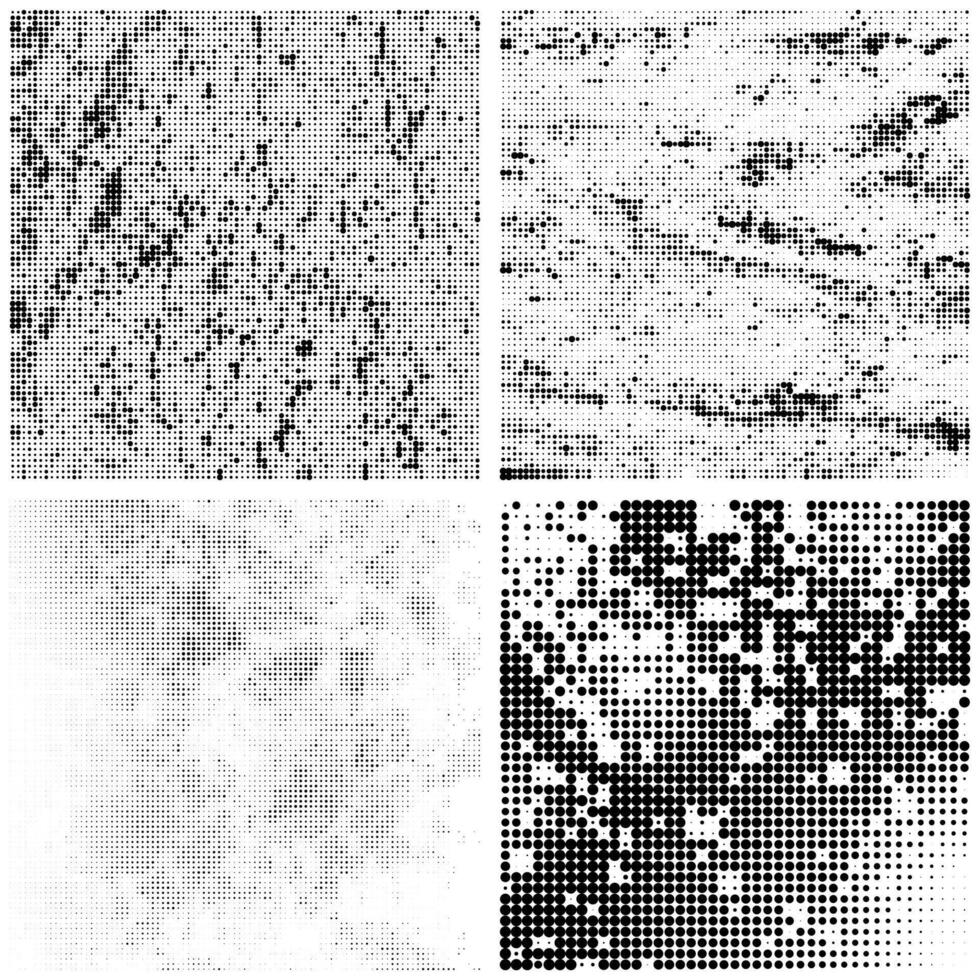 Black Dotted Backdrop. vector