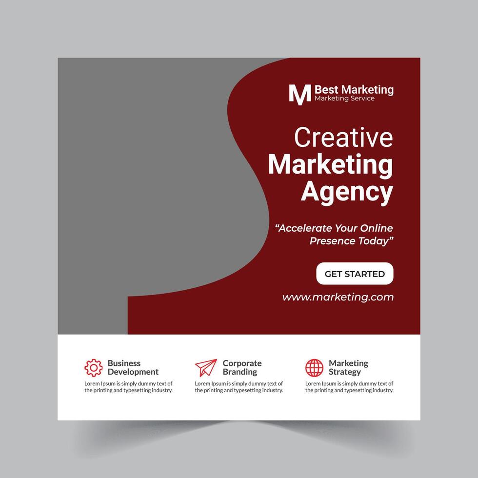 Business Social Media Templates to Make Your Brand Stand Out vector