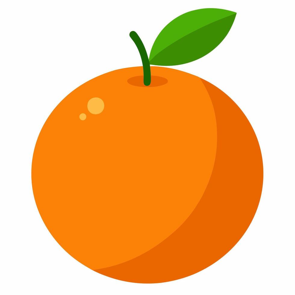 Elegant Orange Illustration Modern and Aesthetic Artwork for Various Designs vector