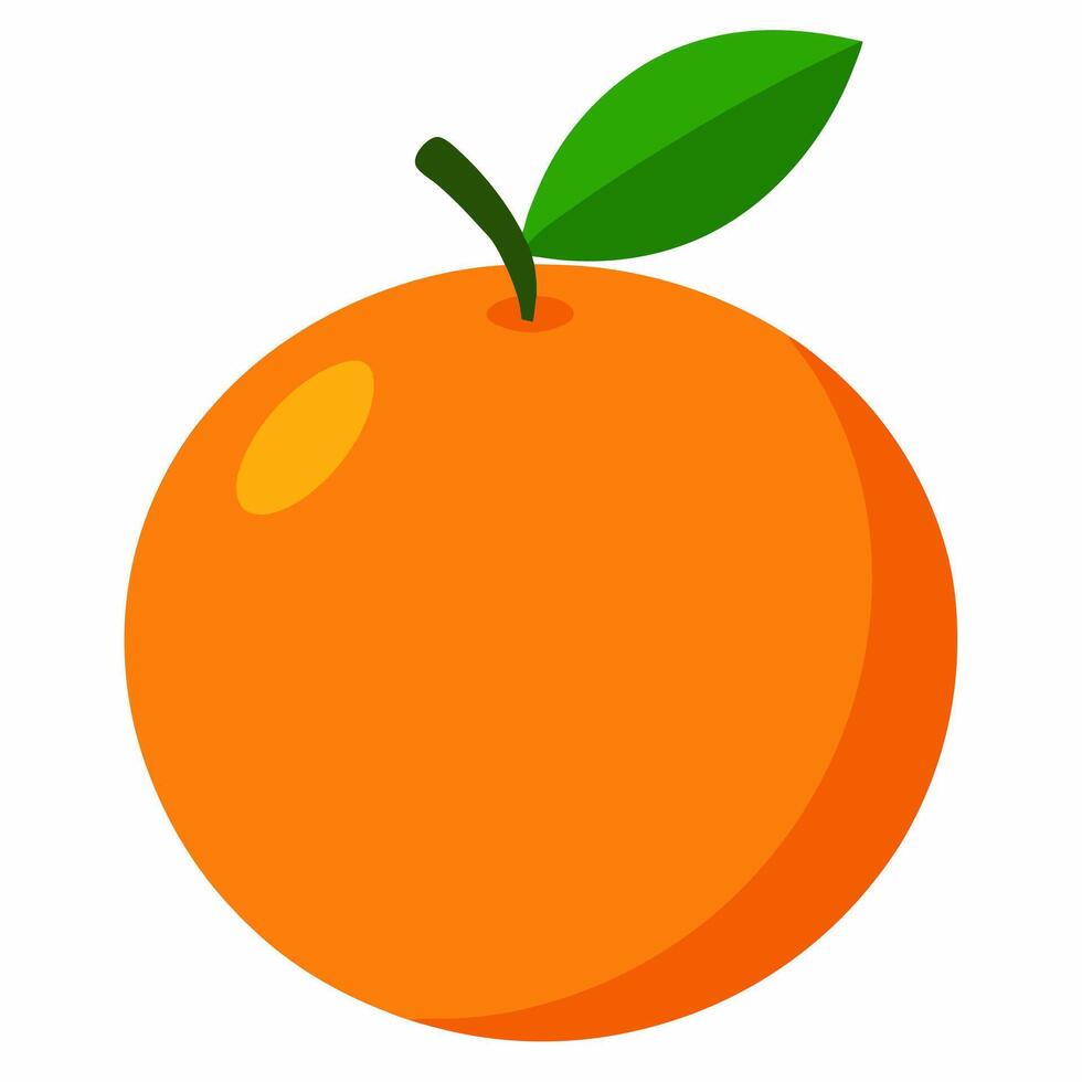 Unique Orange Illustration High-Quality Artwork for Creative Design Needs vector