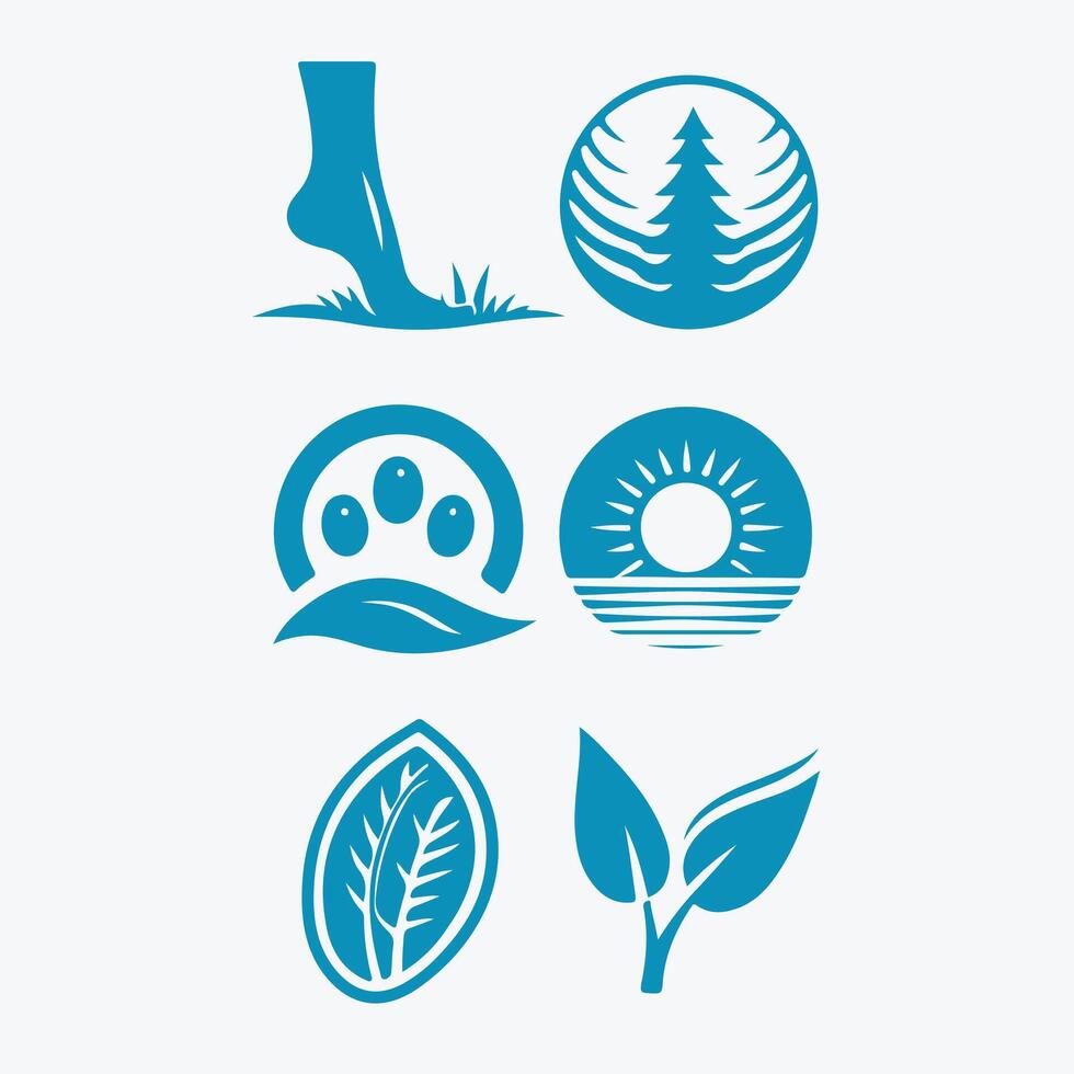 Wild Legends leg natural collection logo vector