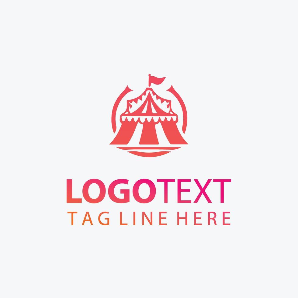 The Circus Carnival logo vector