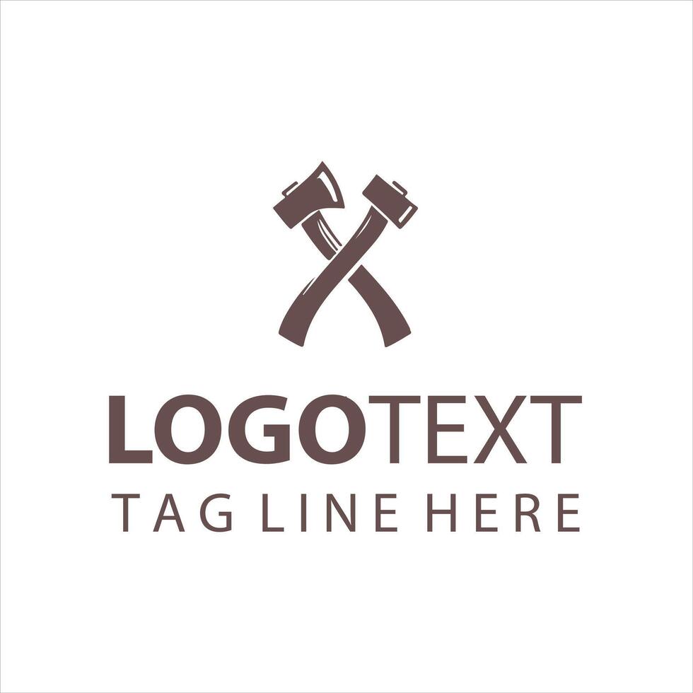Night Claw Axe logo vector