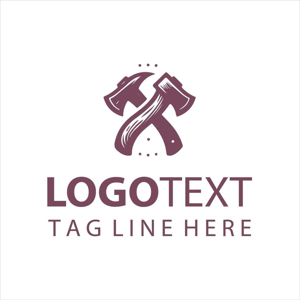 Grim Edge Axe logo vector