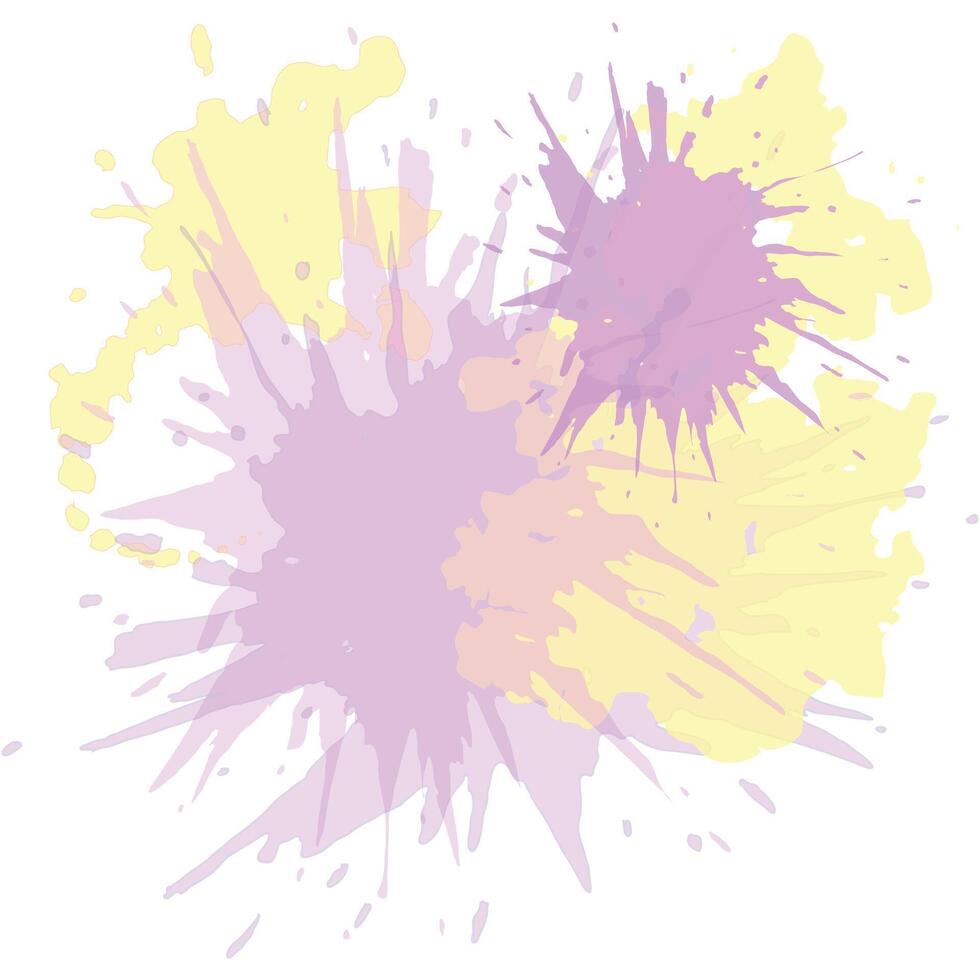 Watercolor blots hand drawn background, hand drawn, blot, paint vector
