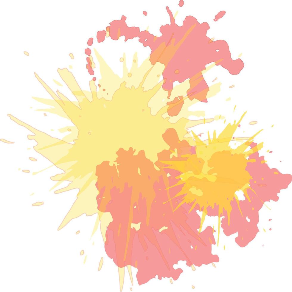 Watercolor blots hand drawn background, hand drawn, blot, paint vector