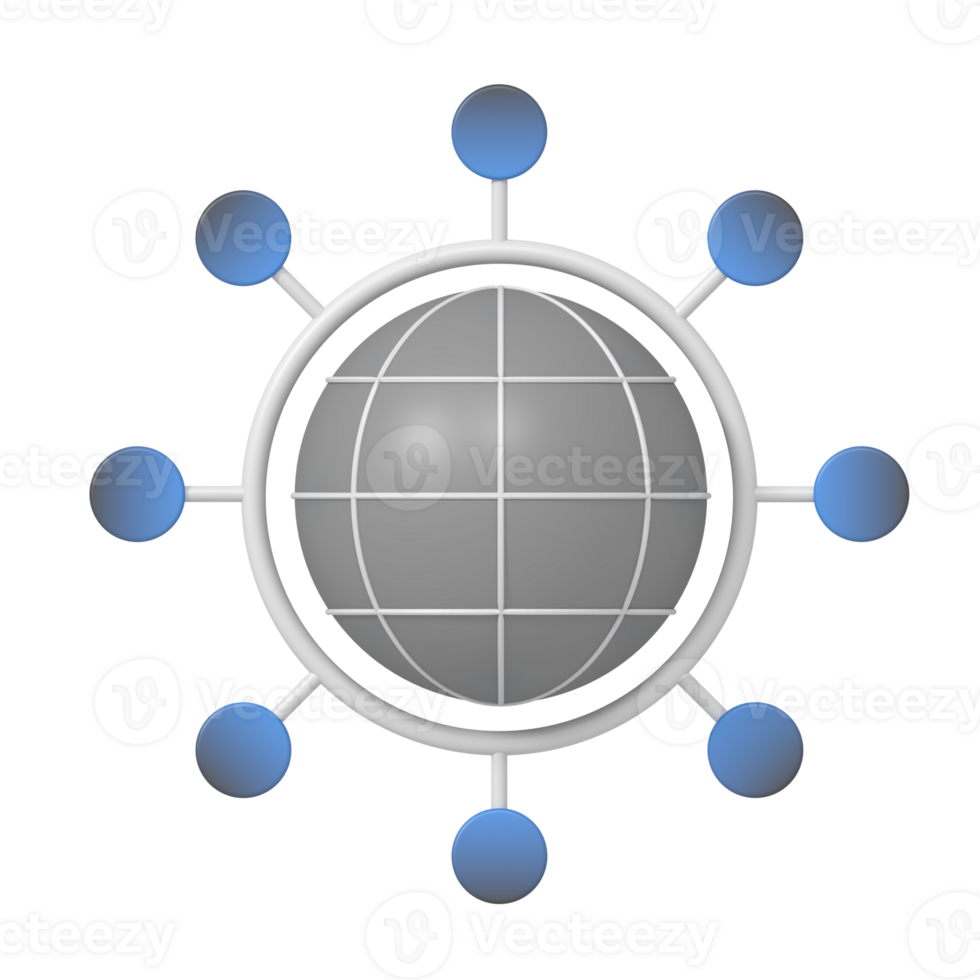 Browser connected of the internet png