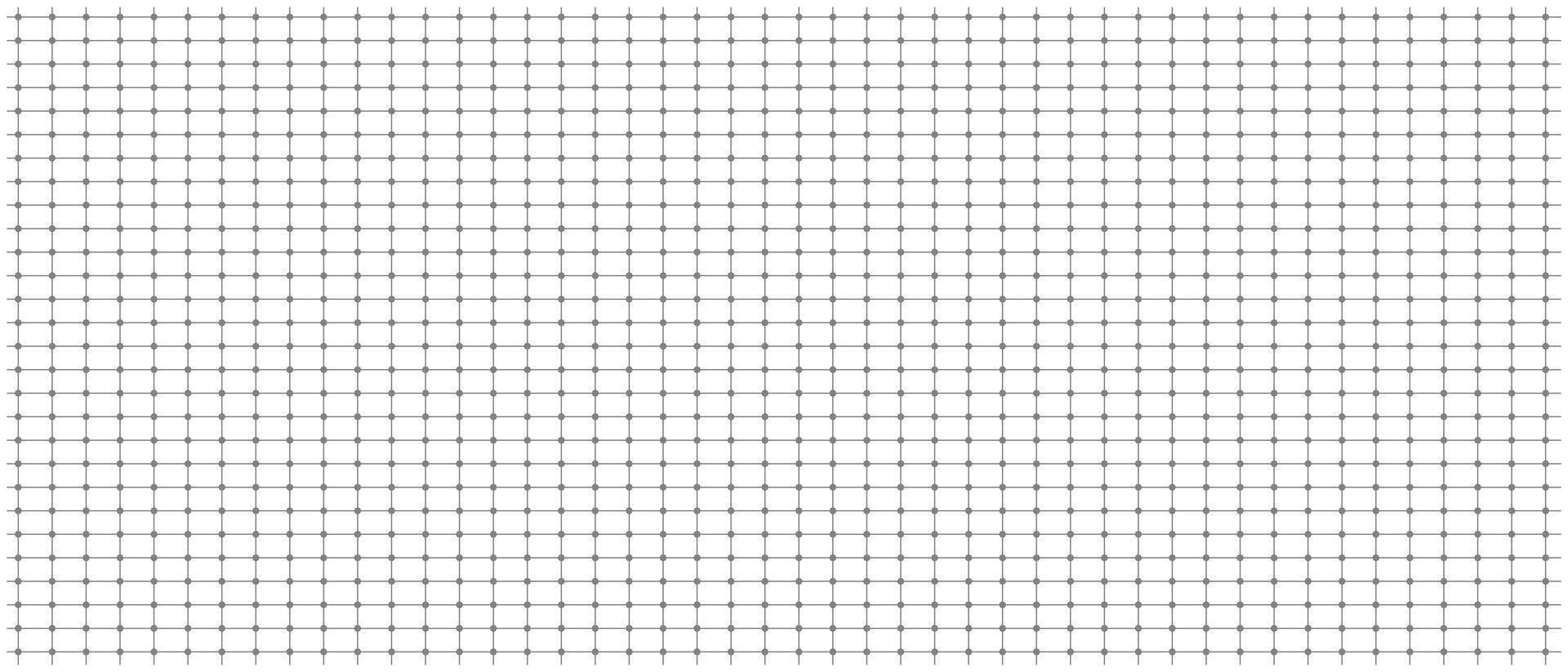 Dotted and linear seamless bullet journal pattern texture. Dotted squared grid graph paper background template for notebook. Editable stroke. vector