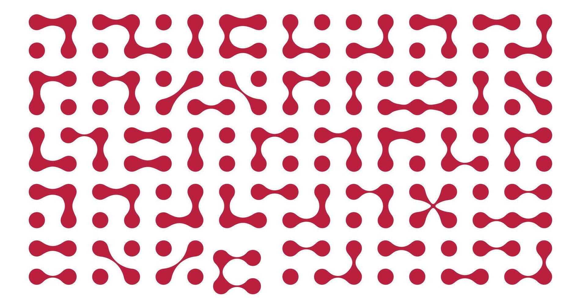 Metaball icons. Abstract point movement connected round blobs transition metaballs. vector
