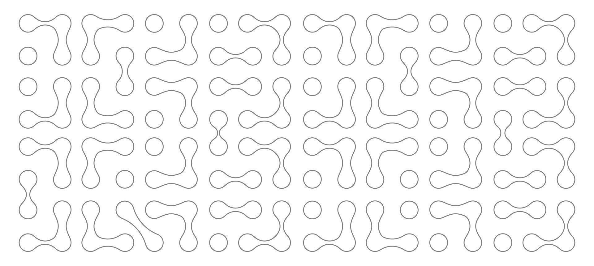 Point movement connected round blobs transition metaballs. Metaball dot icons. Connected circle morphing blobs. Editable stroke. vector