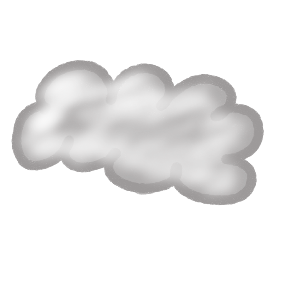cloud icon on transparent background png