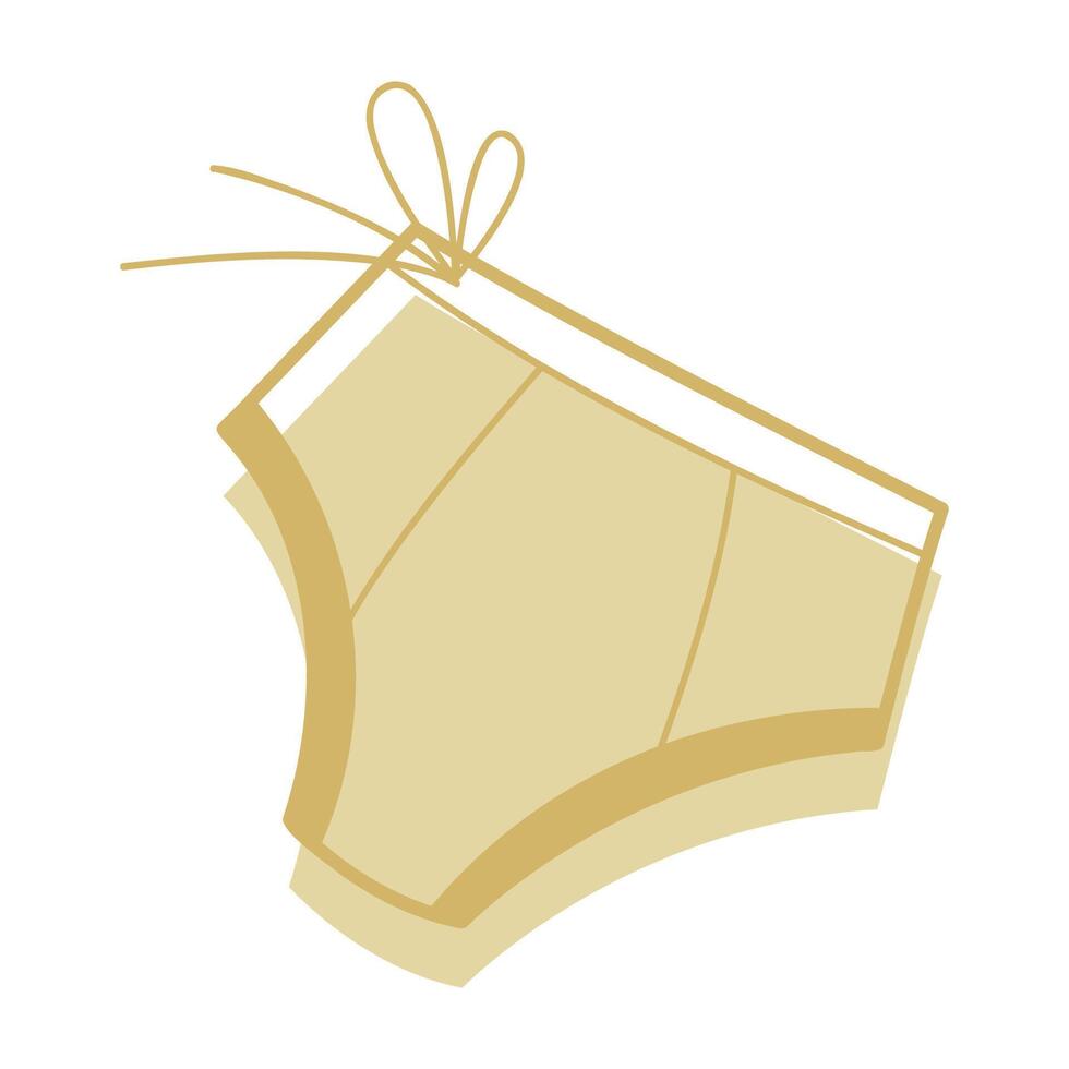 One swimming trunks color. Clip art for your projects. vector