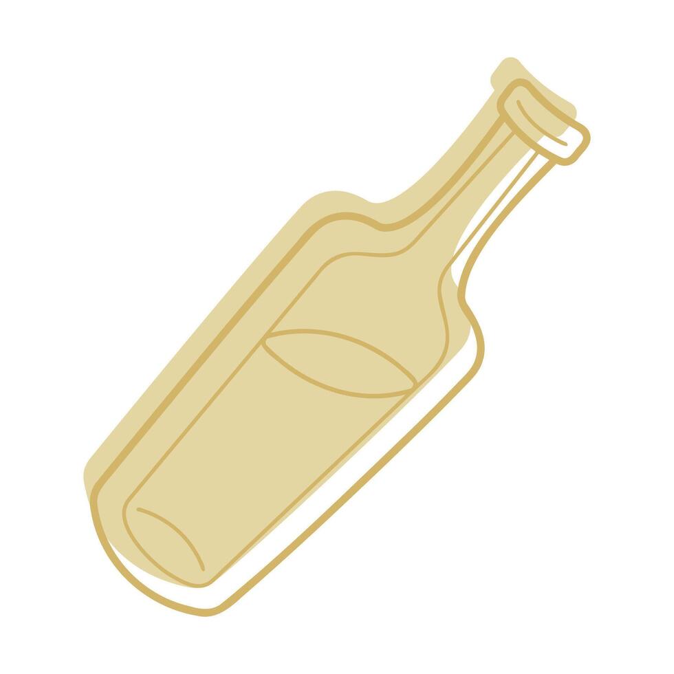 Drink bottle color. Clip art for your projects. vector