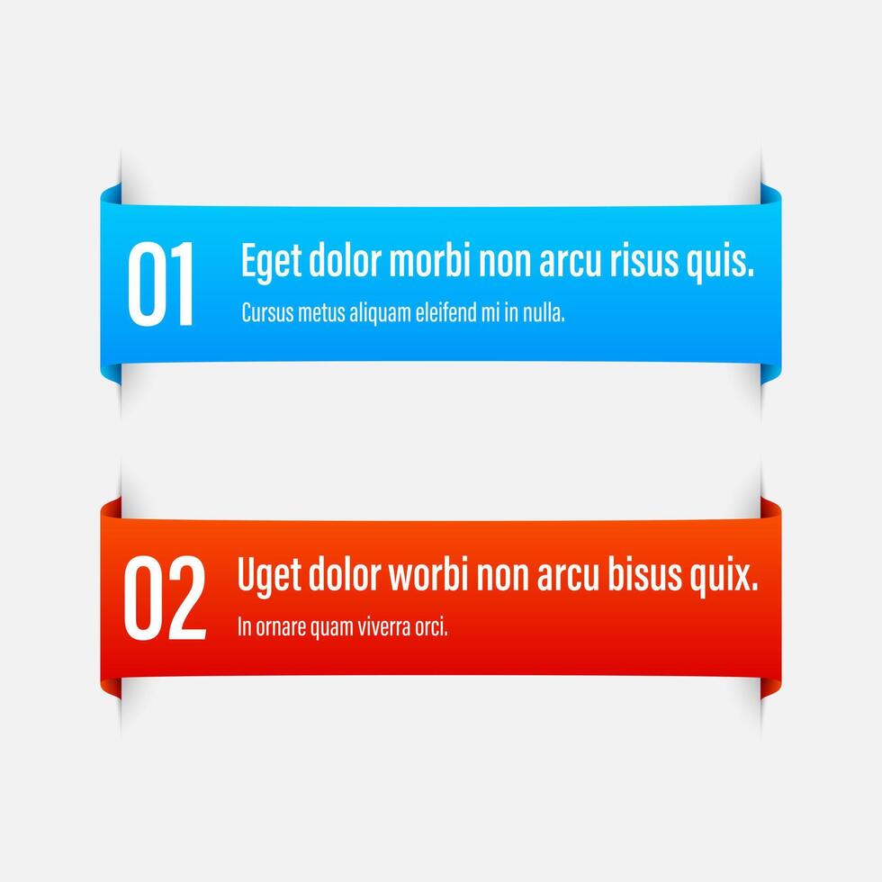 Two banners with the text how to write a good essay vector
