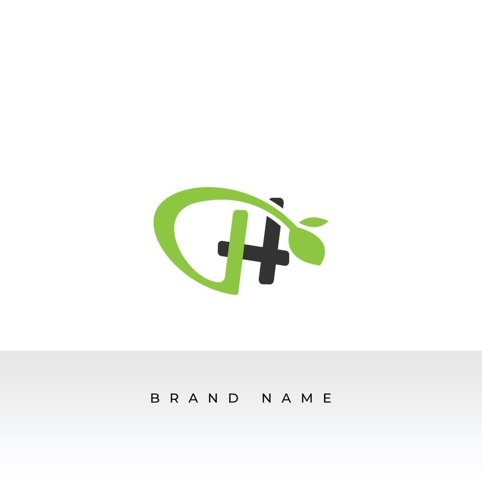 H Logo with Initial Letter H Style isolated on Dual Background. Usable for Real Estate, Construction, Architecture and Building Logo vector