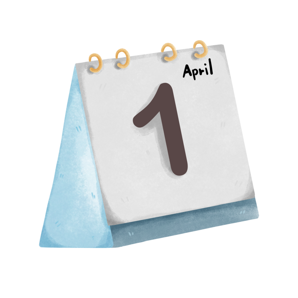 calendar clipart april 1st png