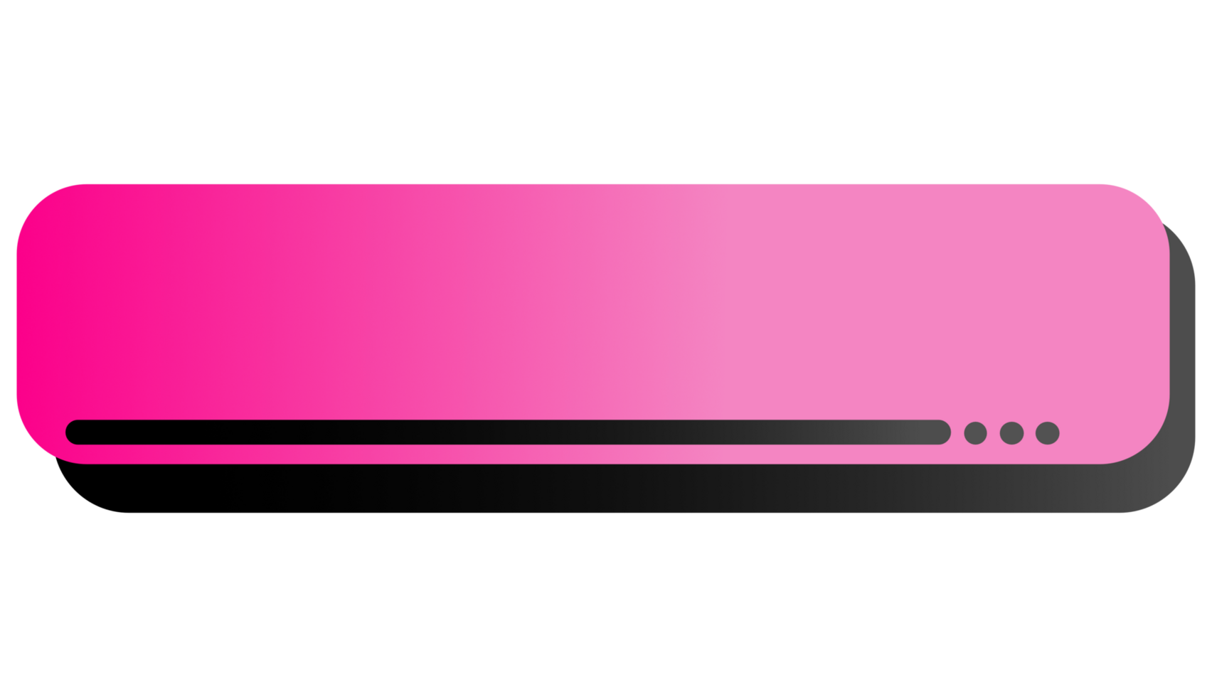 Minimalist Label in black and pink png
