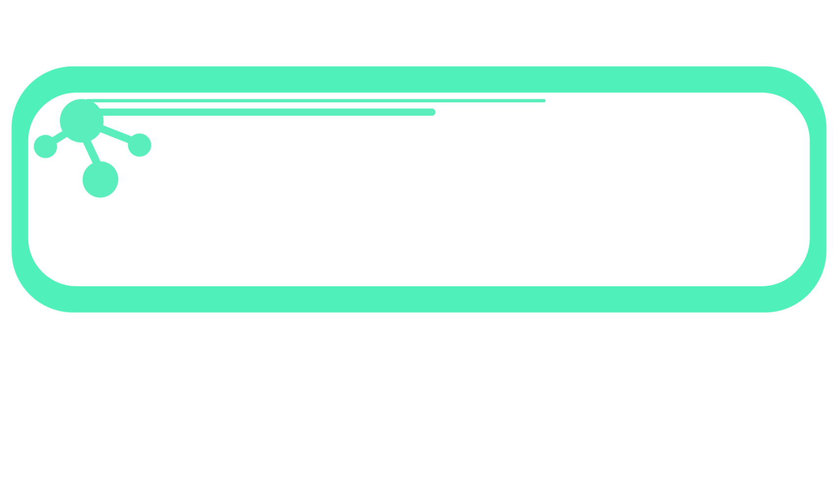 Minimalist Label in green and technology symbol png