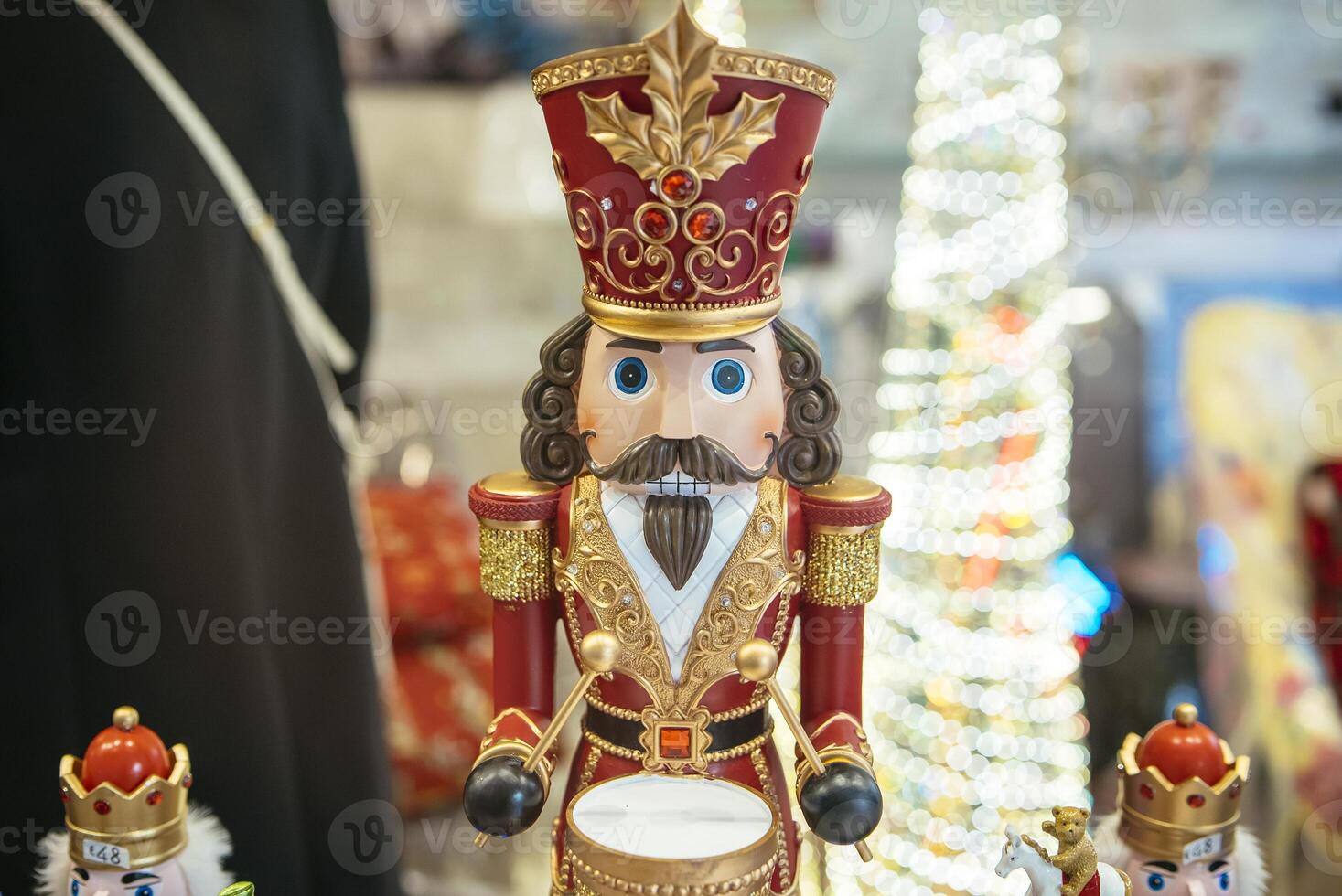 This is a delightful and Festive Nutcracker Soldier Decoration to bring Holiday Cheer photo