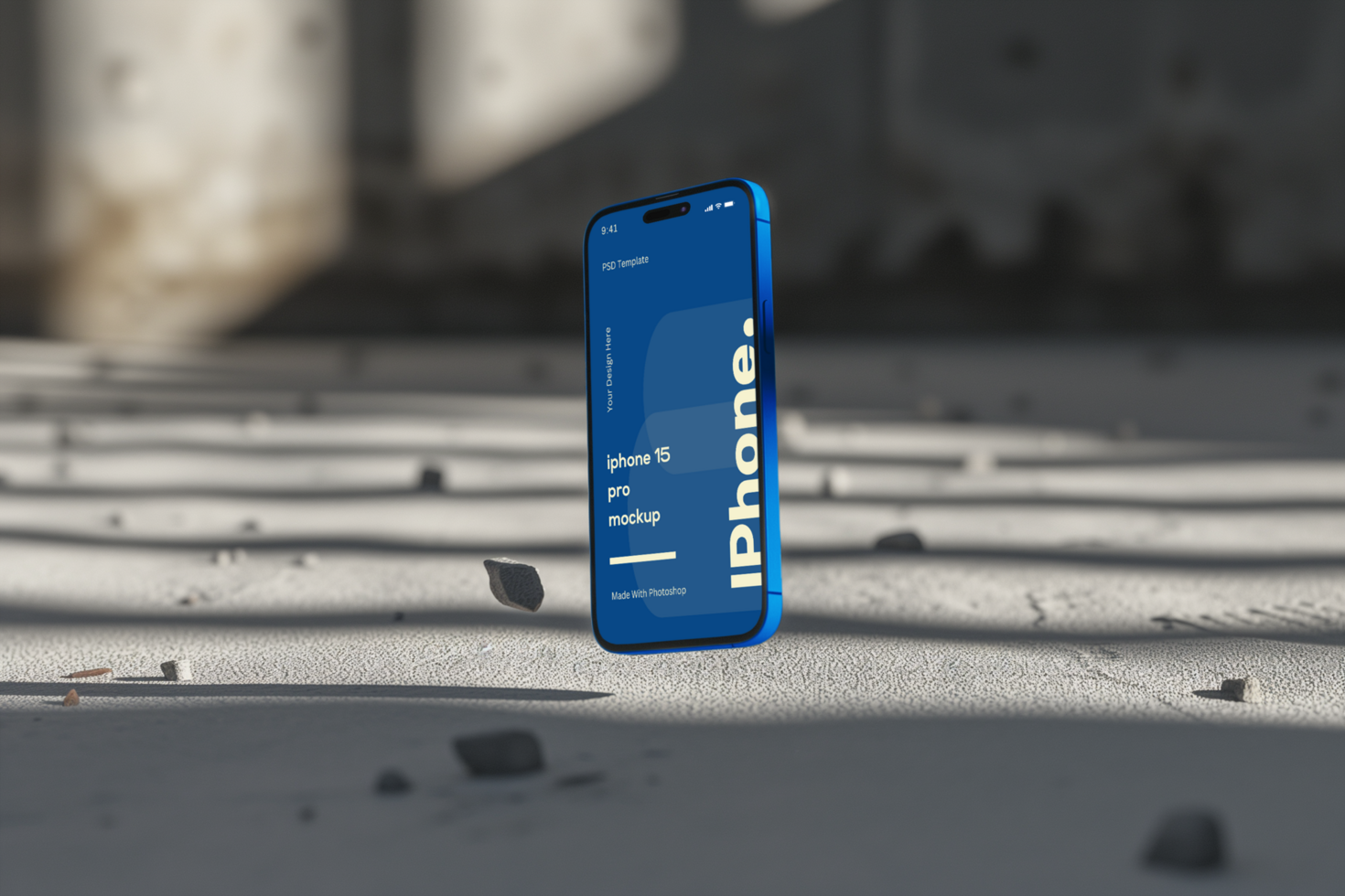 Smartphone 15 Mockup psd