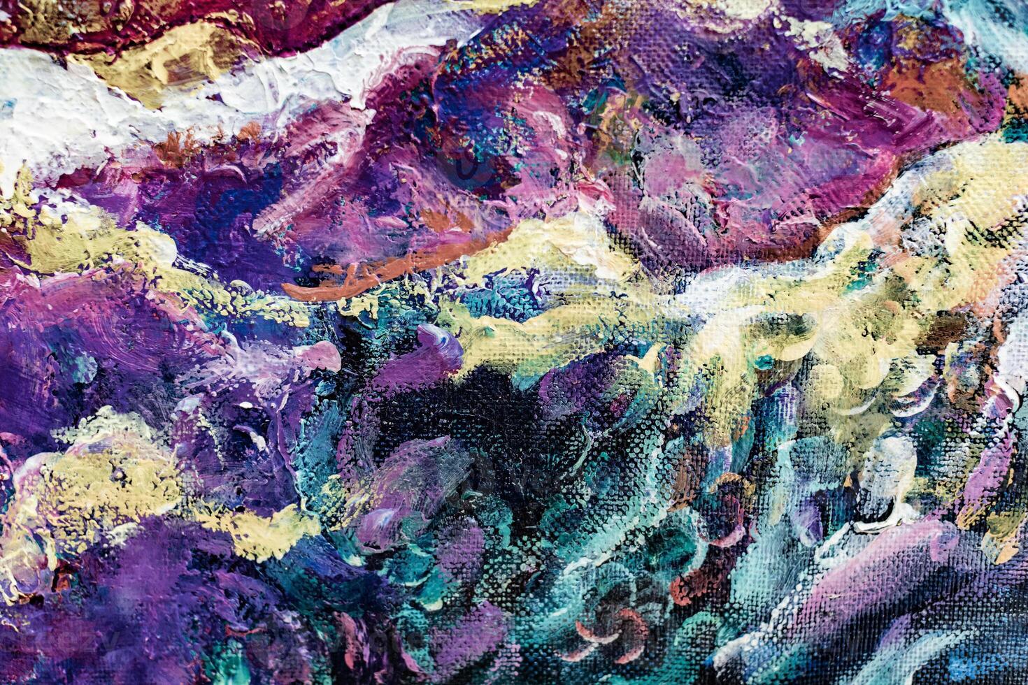Textured plaster and paint background to create a background or textures for the design of a beautiful grunge background. Panoramic abstract decorative background. Wide-angle wallpaper photo