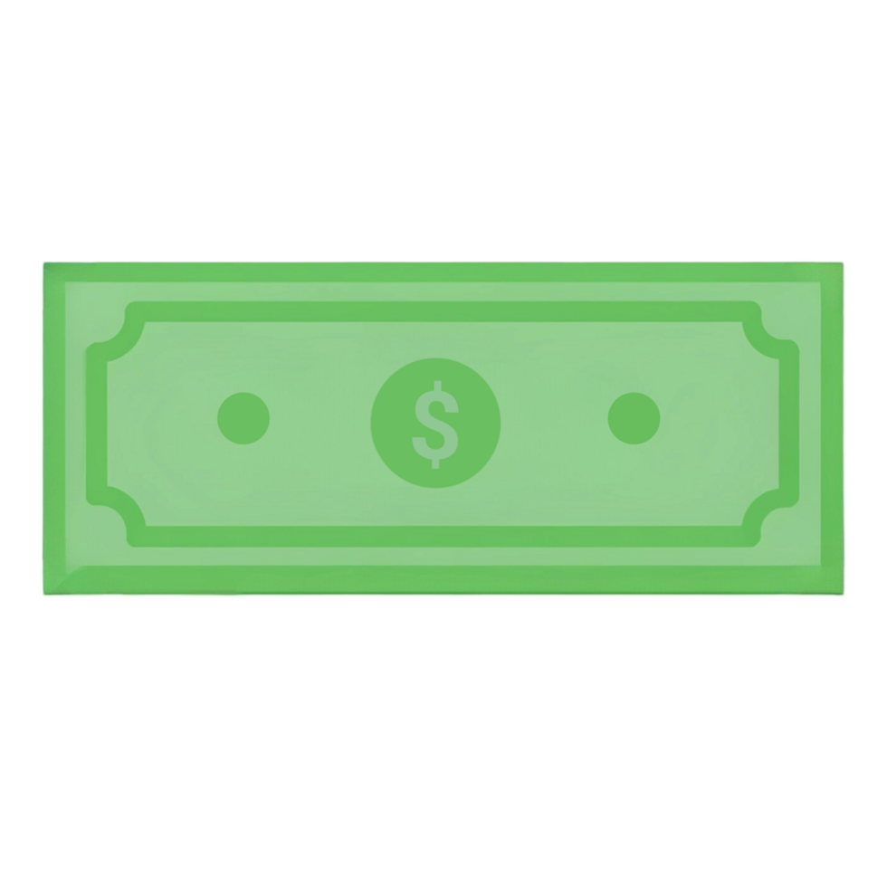 Paper Money Icon Isolated png