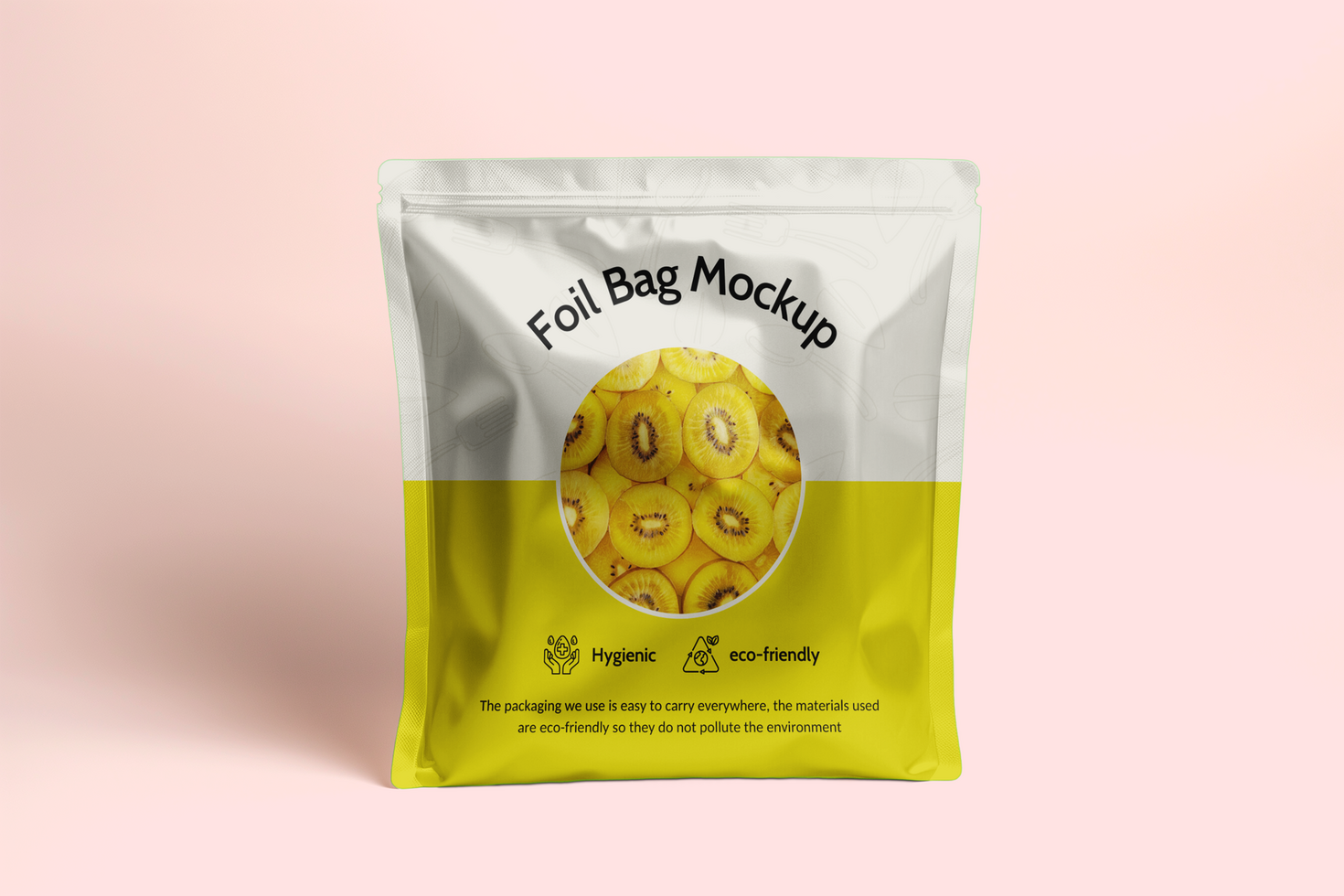 Foil Bag Mockup psd