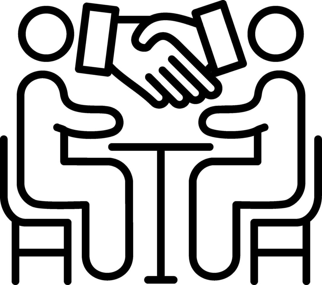Etiquette Line Icon vector
