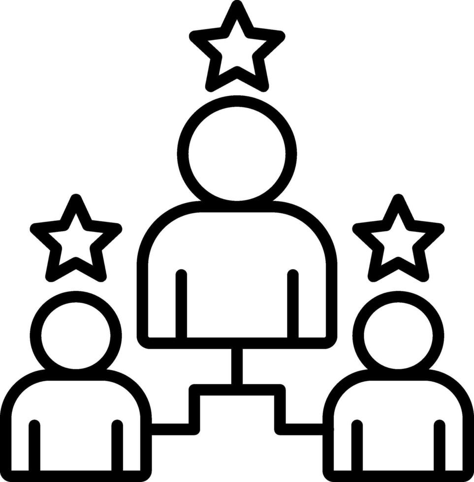 Experience Line Icon vector