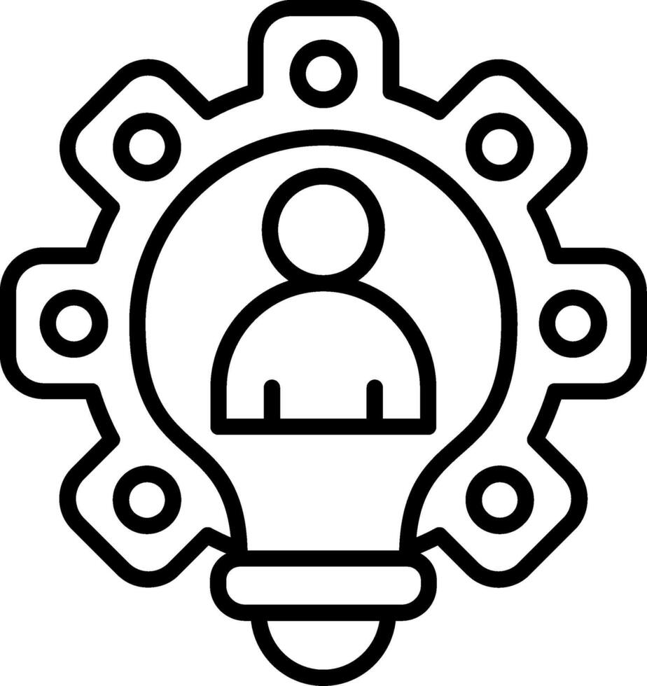 Operation Line Icon vector