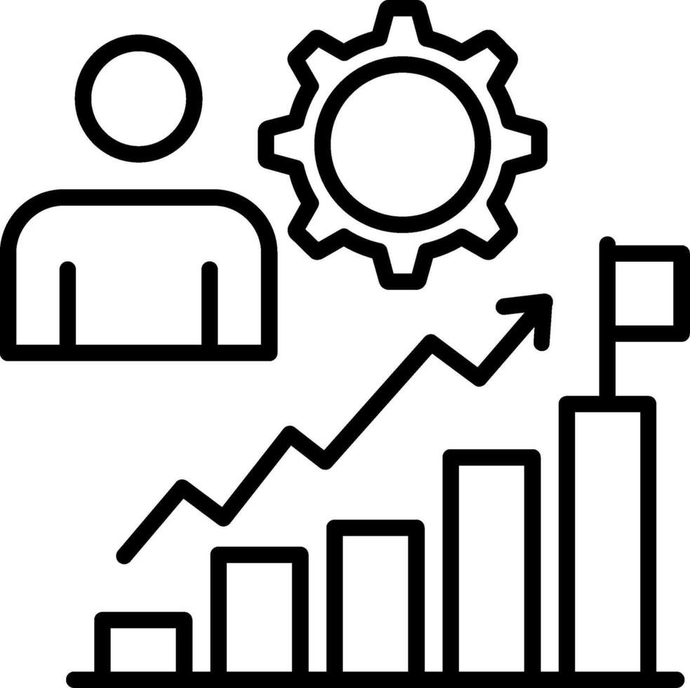 Goal Line Icon vector