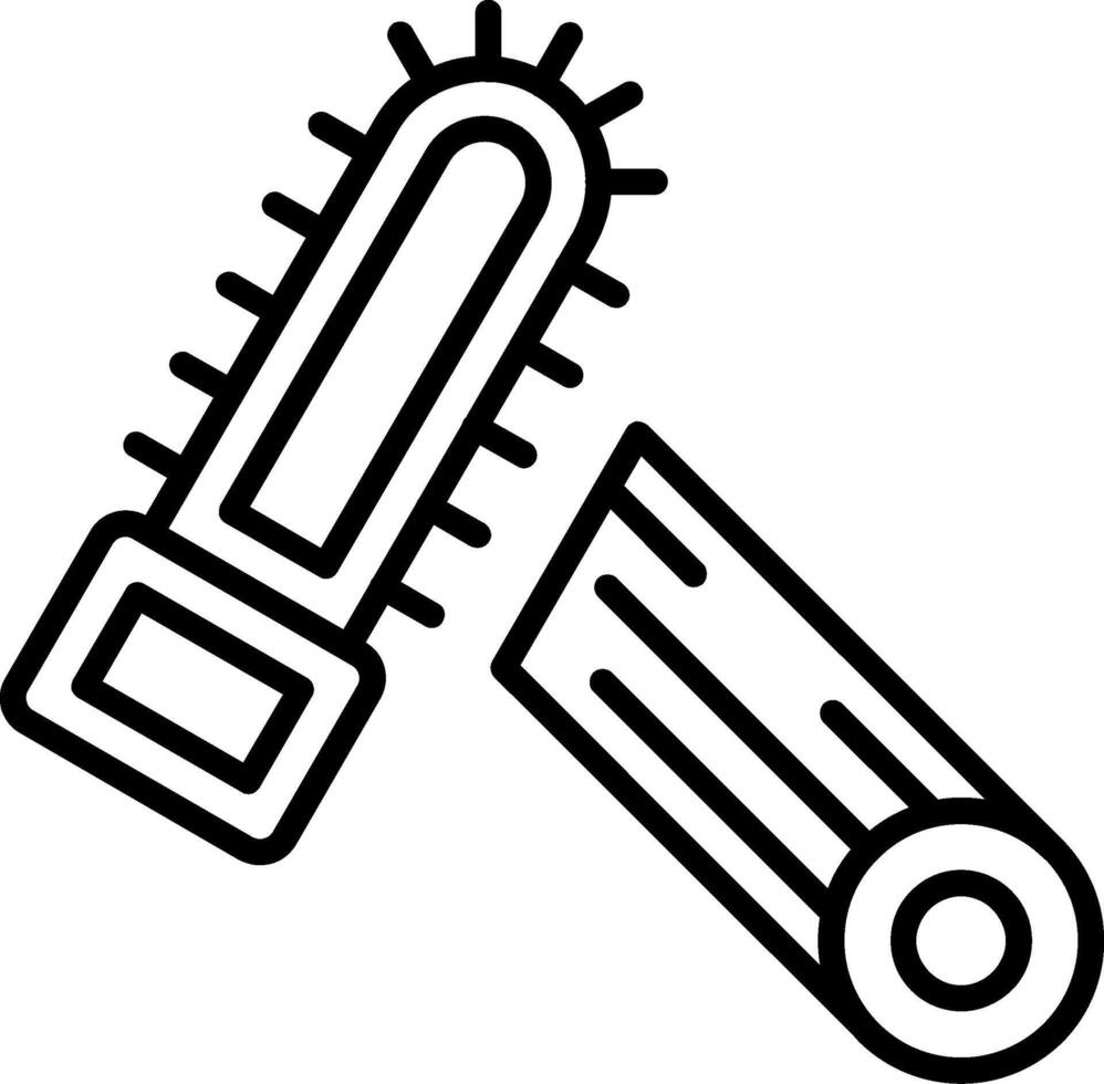 Timber Line Icon vector