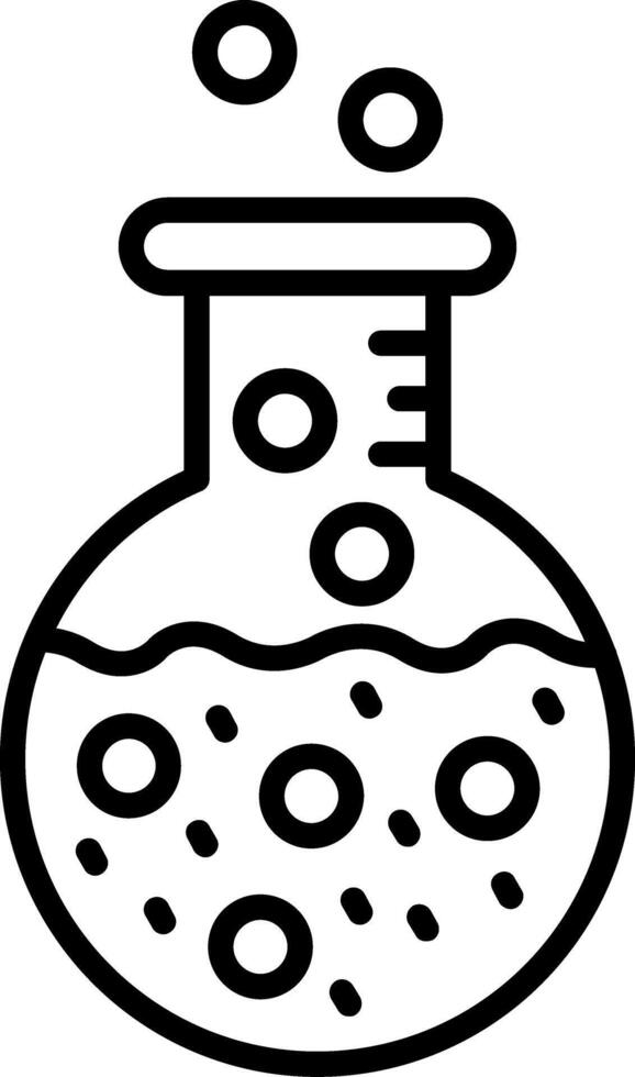 Science Line Icon vector