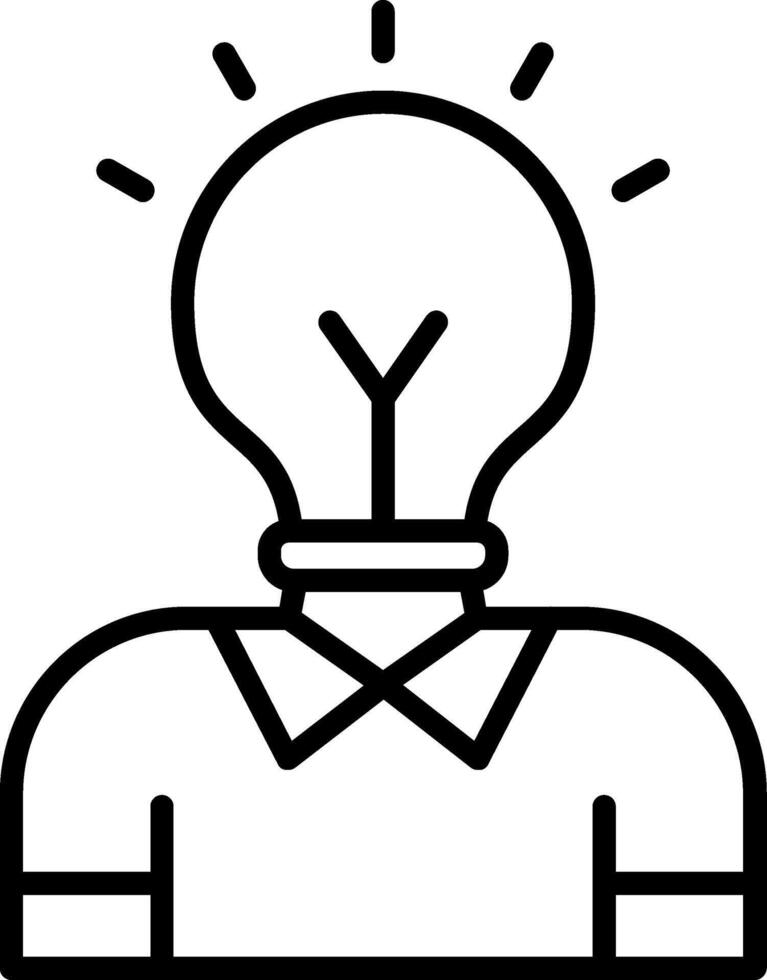 Pioneer Line Icon vector