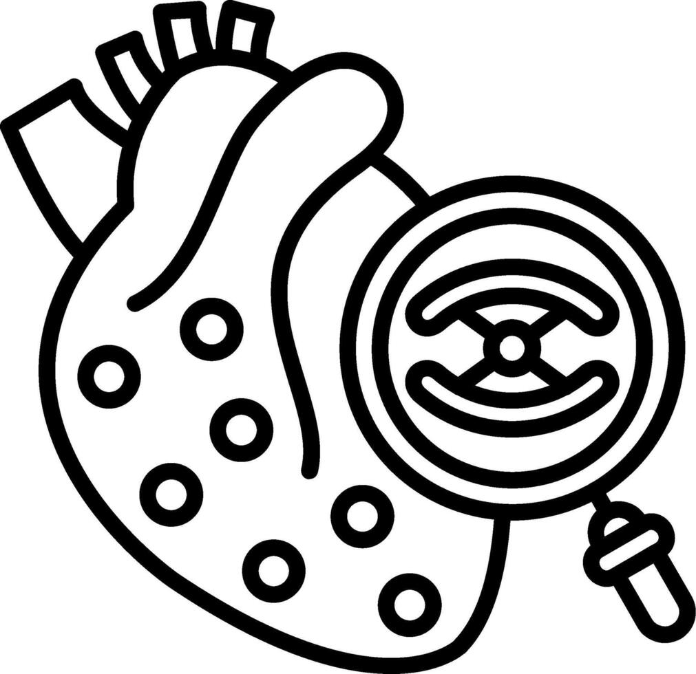 Balloon Line Icon vector