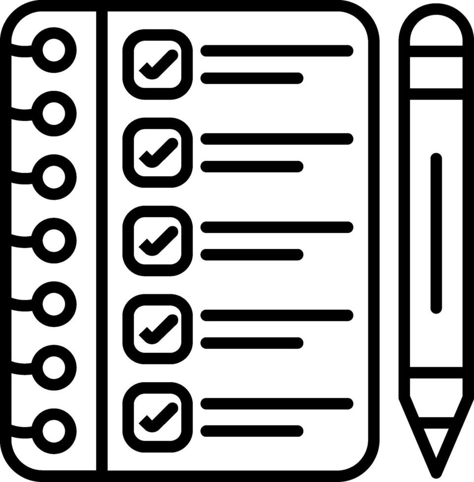 Action Line Icon vector