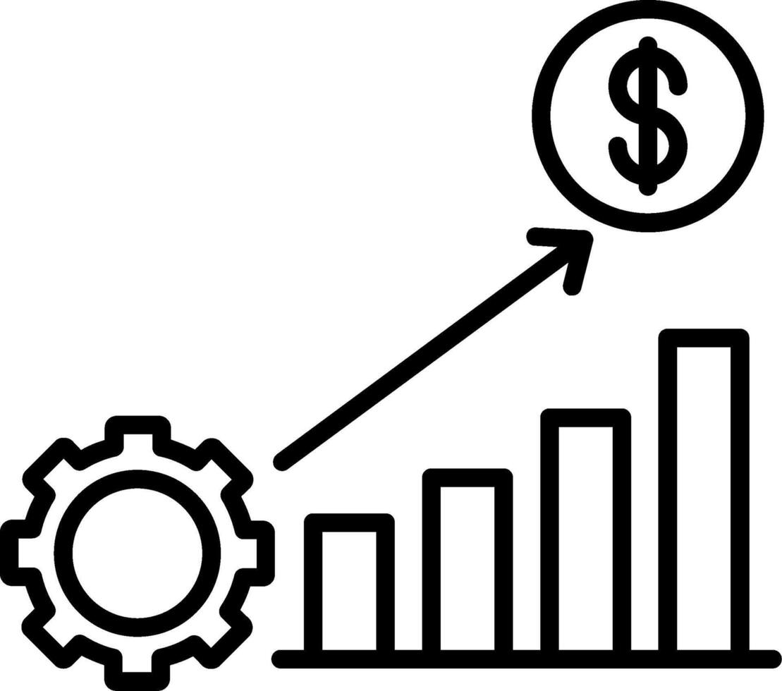 Incentive Line Icon vector