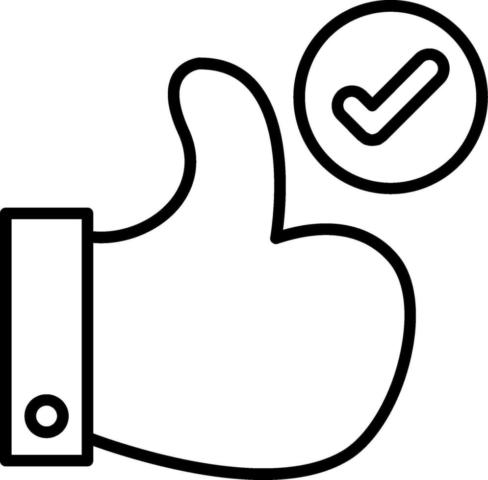 Motivation Line Icon vector