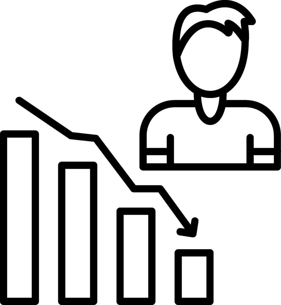 Career Line Icon vector