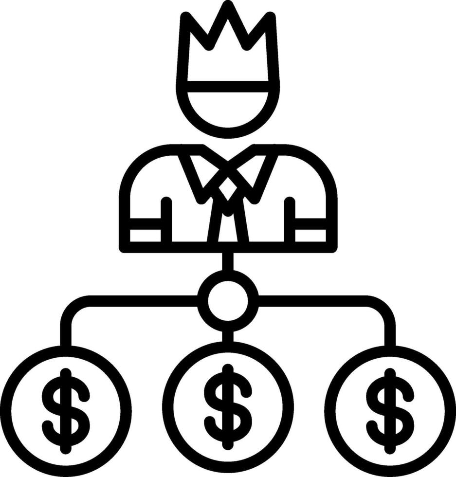 Admin Line Icon vector