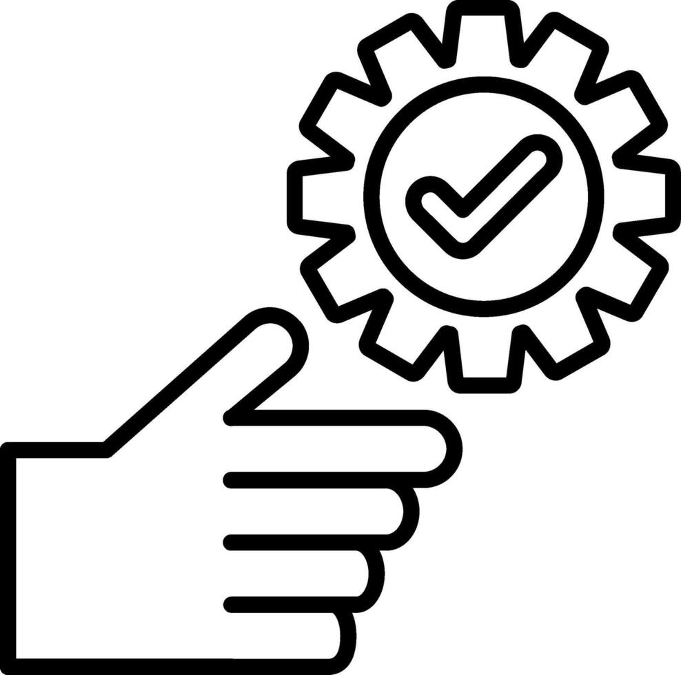 Easy Line Icon vector