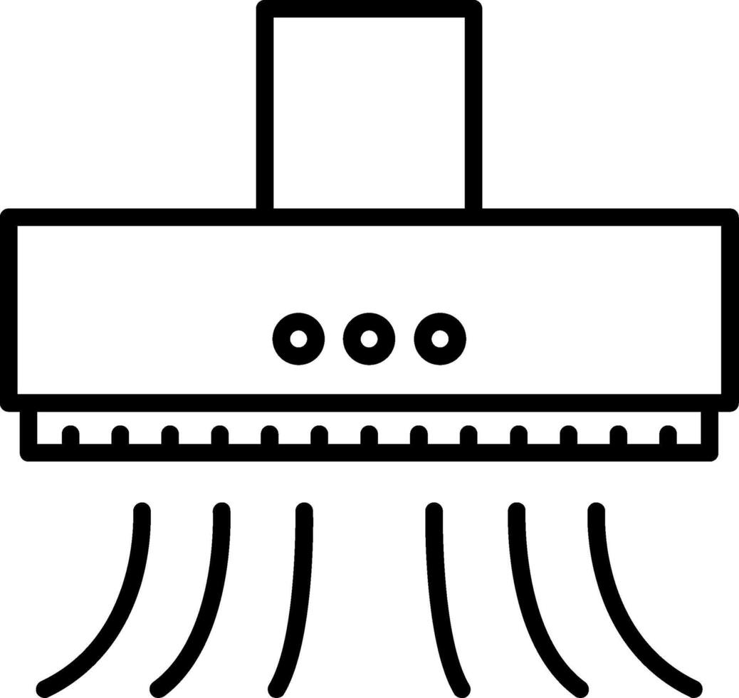 Extractor Line Icon vector