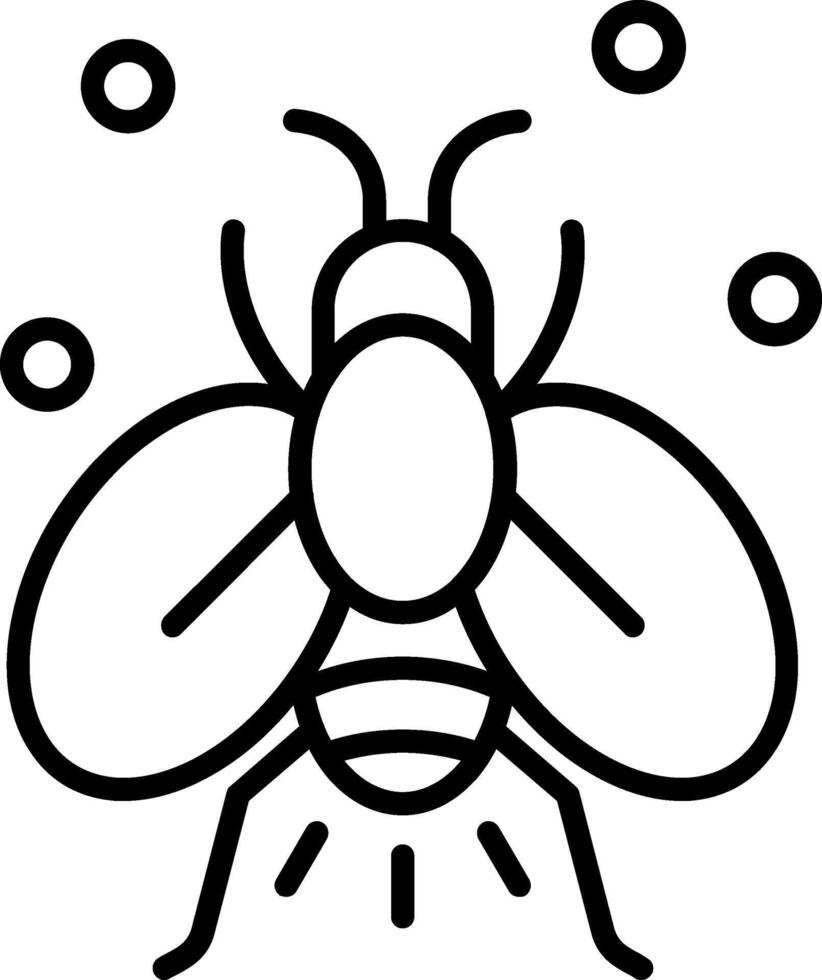 Bee Line Icon vector