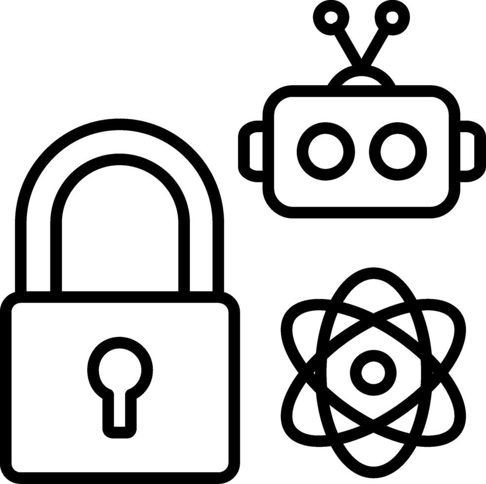 Private Line Icon vector